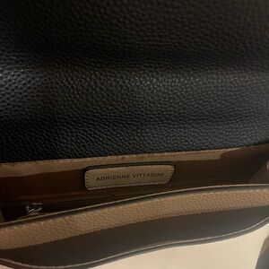 Adrienne Vittadini Black and Tan Women’s Bag